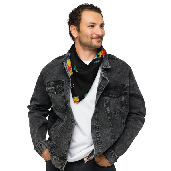 Rainbow Angel bandana