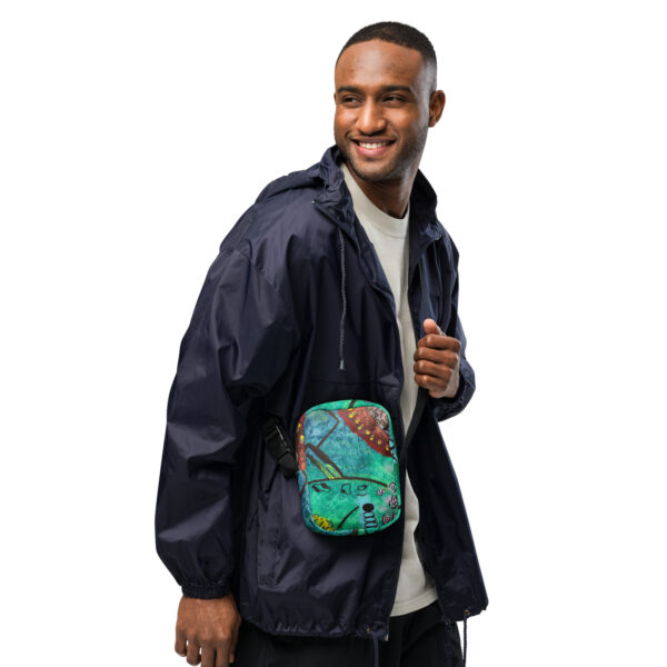 Framed utility crossbody bag